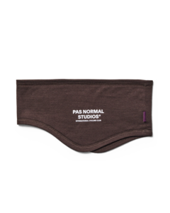 Pas Normal Studios Logo Merino Headband Light Brown