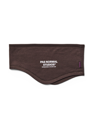 Pas Normal Studios Logo Merino Headband Light Brown