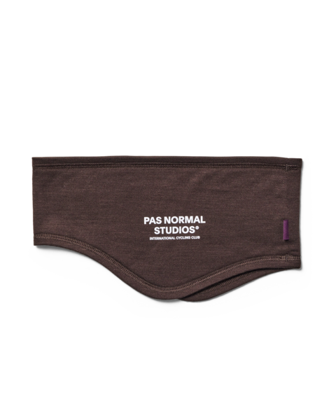 Pas Normal Studios Logo Merino Headband Light Brown