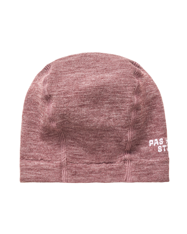 Pas Normal Studios Logo Merino Beanie Maroon 