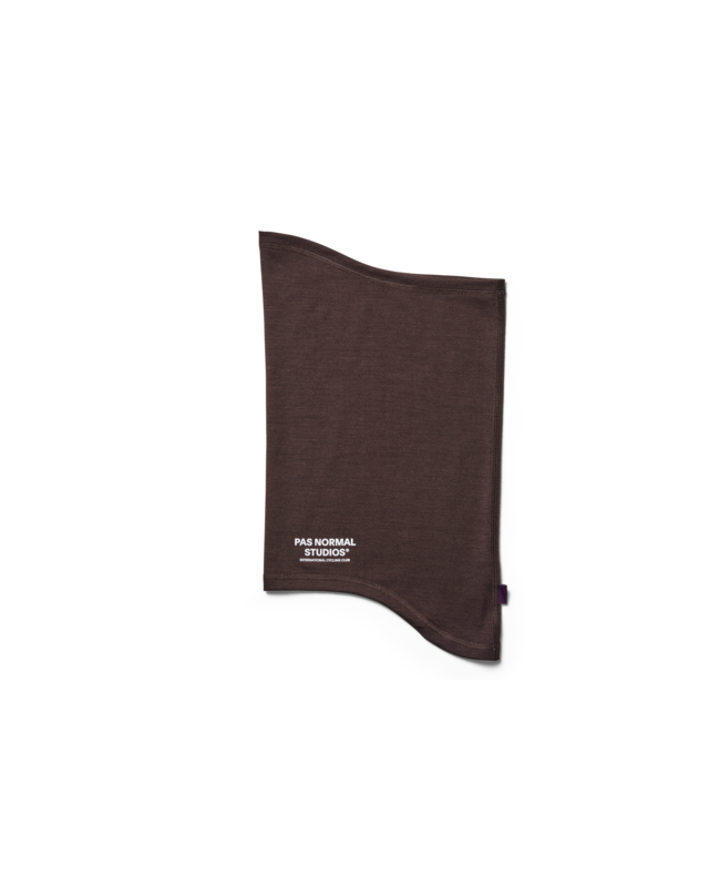 Pas Normal Studios Logo Merino Necktube Light Brown 
