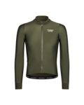 Pas Normal Studios Mechanism Thermal L Long Sleeve Jersey - Dark Olive