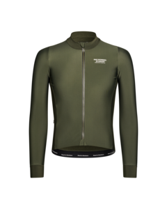 Pas Normal Studios Mechanism Thermal S Long Sleeve Jersey - Dark Olive