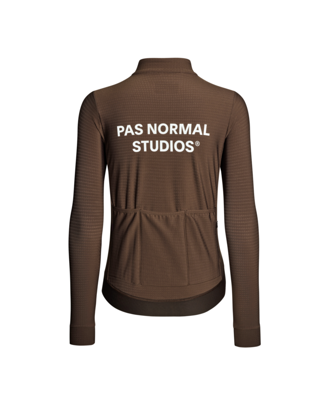Pas Normal Studios Womens Essential XS Long Sleeve Jersey - Light Brown 