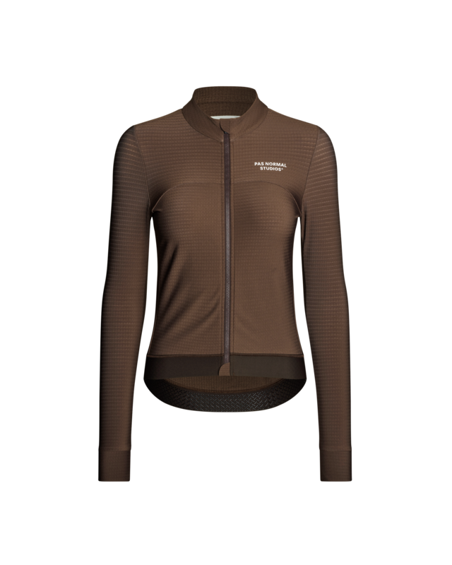 Pas Normal Studios Womens Essential XS Long Sleeve Jersey - Light Brown 