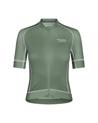 Pas Normal Studios Womens Mechanism Jersey - Khaki Green