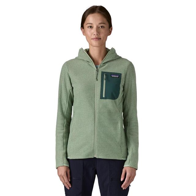 Patagonia R1 Air Full-Zip Hoody Dame M Ellwood Green 