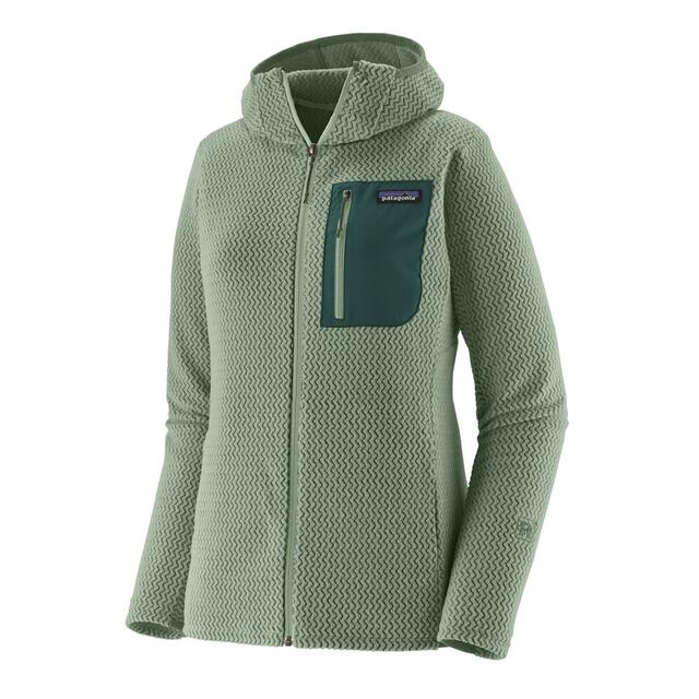 Patagonia R1 Air Full-Zip Hoody Dame M Ellwood Green 