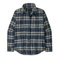 Patagonia Fjord Flannel Shirt Dame L Osbl Old Spruce: Sunken Blue