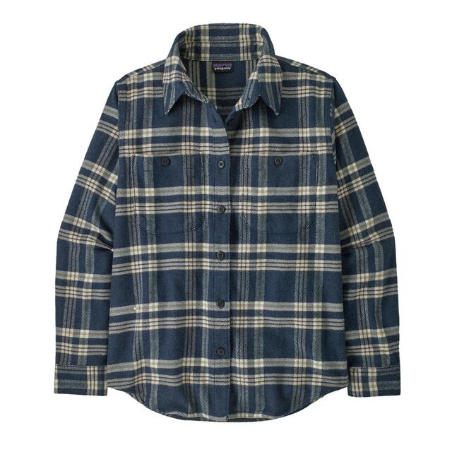 Patagonia Fjord Flannel Shirt Dame M Osbl Old Spruce: Sunken Blue 