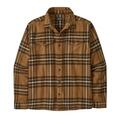 Patagonia Fjord Flannel Shirt Herre L Cdbn Catch: Deer Brown