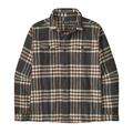 Patagonia Fjord Flannel Shirt Herre L Cinb Catch: Ink Black