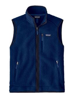 Patagonia Retro Pile Vest Herre S New Navy W/Sunken Blue