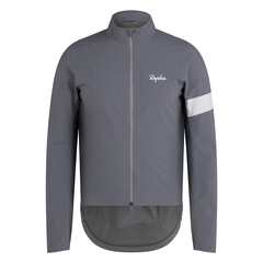 Rapha Men&#39;s Core Rain Jacket S Grey/White