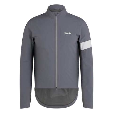 Rapha Men&#39;s Core Rain Jacket Grey/White