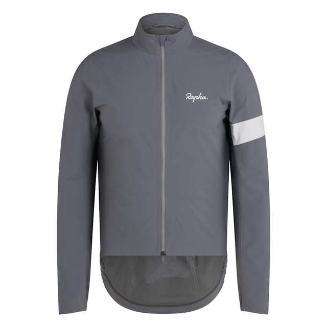 Rapha Men's Core Rain Jacket S Grey/White 