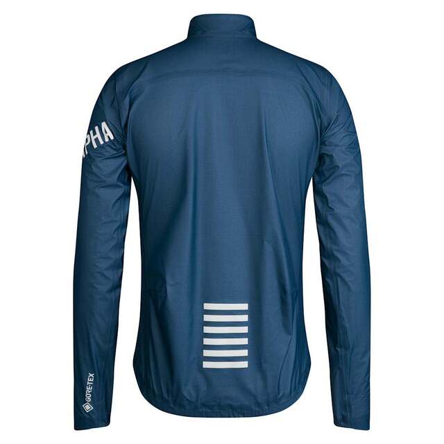 Rapha Pro Team GORE-TEX Lightweight M Rain Jacket - Titan/White 