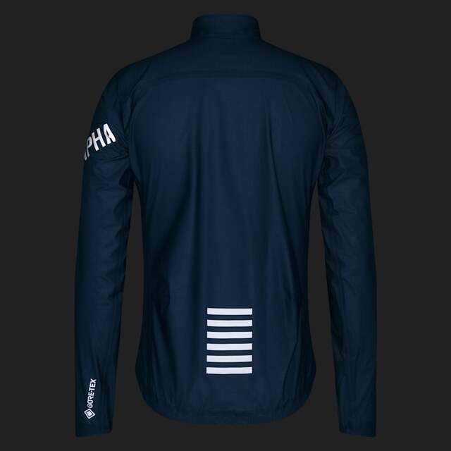 Rapha Pro Team GORE-TEX Lightweight M Rain Jacket - Titan/White 