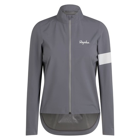 Rapha Womens Core Rain Jacket Grey/White