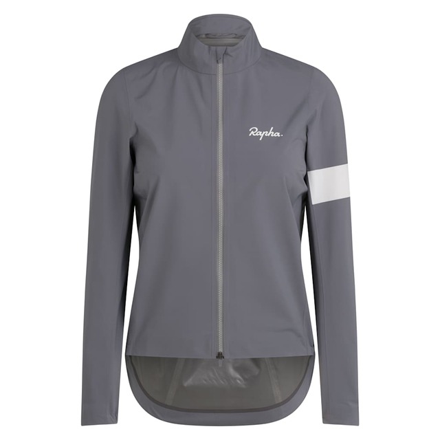 Rapha Womens Core Rain Jacket S Grey/White 