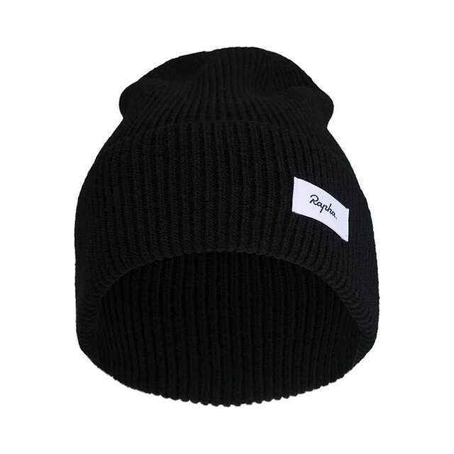 Rapha Merino Beanie - Black/White 