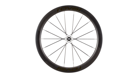 Roval Rapide CLX III - Front Satin Carbon/gloss Black