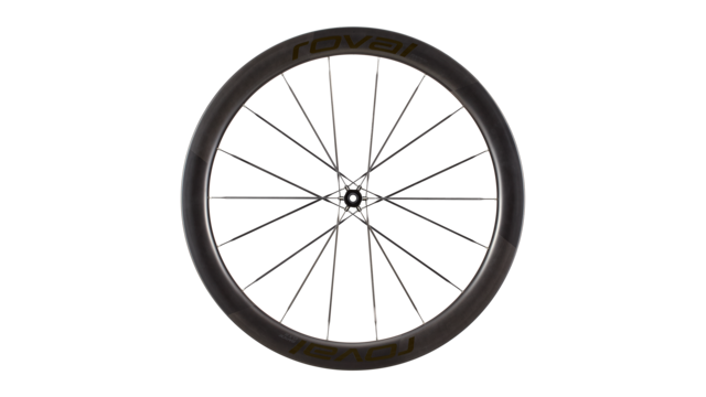 Roval Rapide CLX III - Front Satin Carbon/gloss Black 