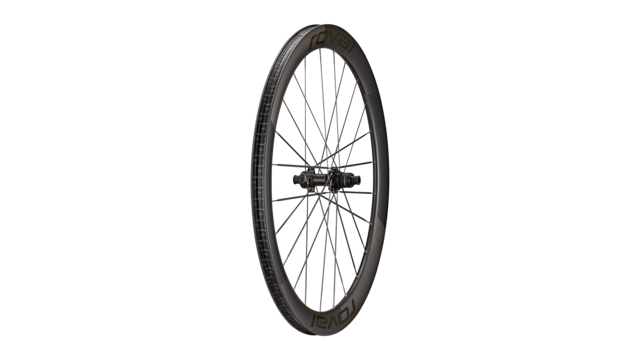 Roval Rapide CLX III - Rear Satin Carbon/gloss Black 