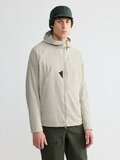 Klättermusen Drifa Hood Jacket Herre L Fossil Tan