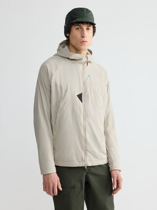 Klättermusen Drifa Hood Jacket Herre Fossil Tan