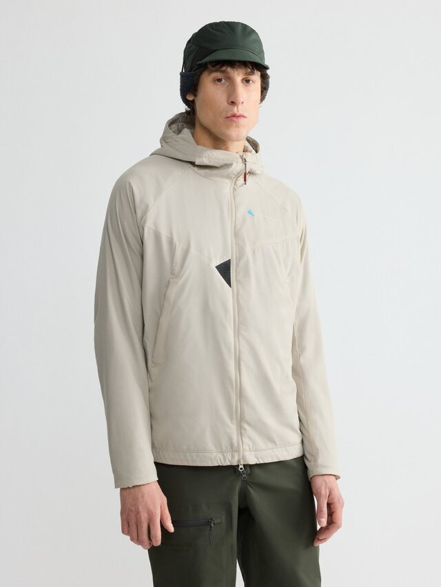 Klättermusen Drifa Hood Jacket Herre S Fossil Tan 