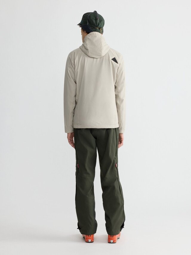 Klättermusen Drifa Hood Jacket Herre S Fossil Tan 