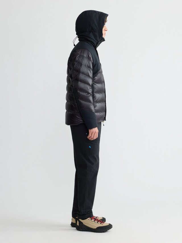 Klättermusen Rå Hood Jacket Herre L Raven 