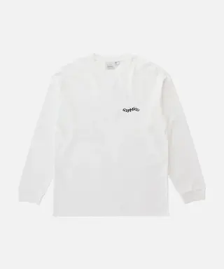 Gramicci Gecko L/S Tee White