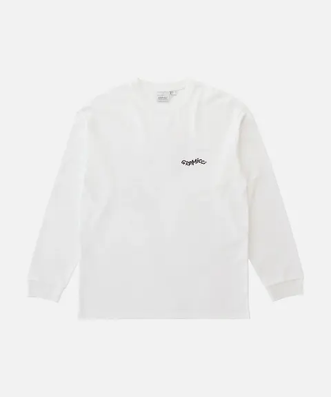 Gramicci Gecko L/S Tee White