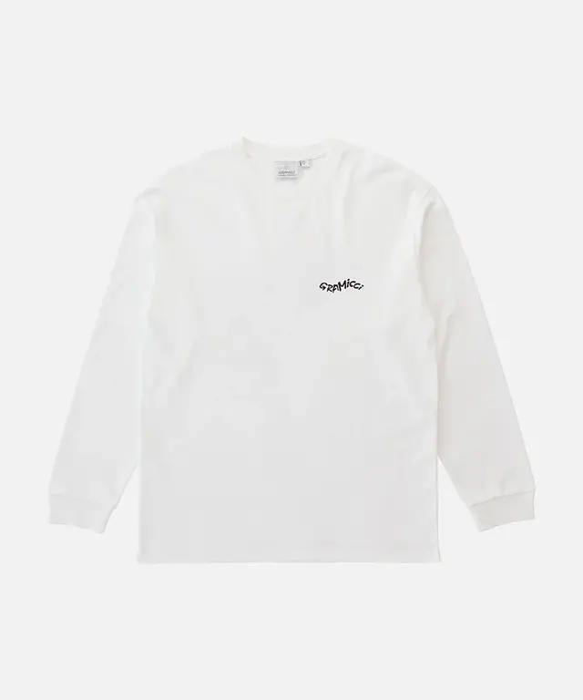 Gramicci Gecko L/S Tee M White 