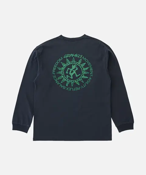 Gramicci Sun L/S Tee Navy Pigment