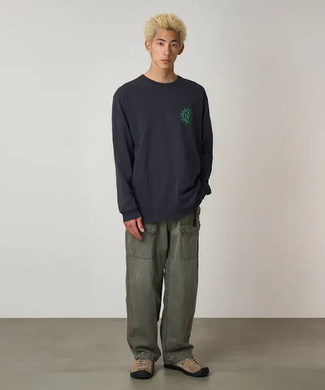 Gramicci Sun L/S Tee M Navy Pigment 