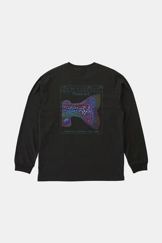 Gramicci Trouttail L/S Tee Vintage Black