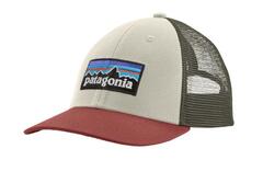 Patagonia P-6 Logo Lopro Trucker Hat Birch White
