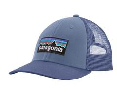 Patagonia P-6 Logo Lopro Trucker Hat Barnacle Blue