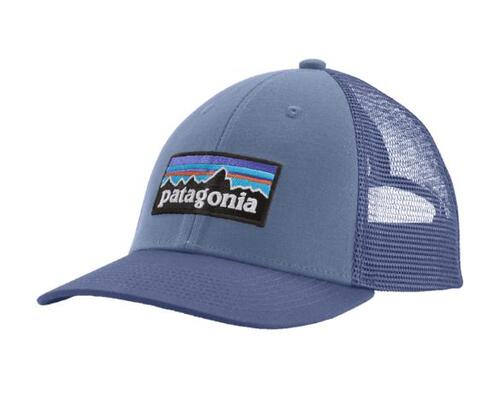 Patagonia P-6 Logo Lopro Trucker Hat Barnacle Blue 