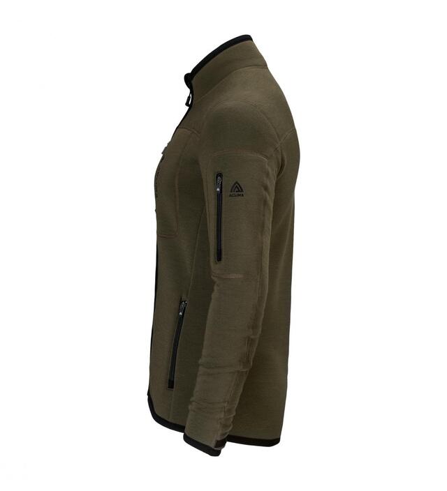 Aclima Fleecewool V2 Jacket Herre M Tarmac 