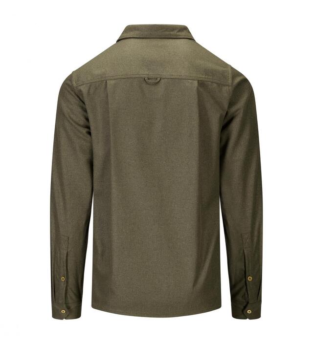 Aclima Reborn Woolshirt Herre  L Forest Melange 