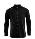 Aclima Reborn Woolshirt Herre L Dark Grey Melange
