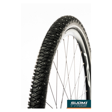 Suomi Routa TLR eBike Piggdekk 700c 50mm 252 pigger, Refleks, 60TPI,Wire 