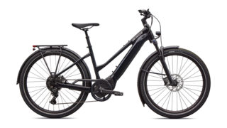 Specialized Vado 4.0 Step Through Gloss Castblack / Silver Reflective