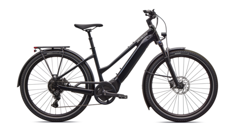 Specialized Vado 4.0 Step Through Gloss Castblack / Silver Reflective