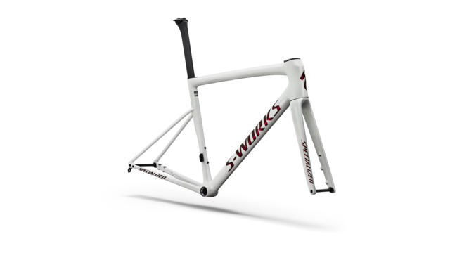S-Works Tarmac SL8 Frameset 52cm Metallic White Silver / Pearl / Black 