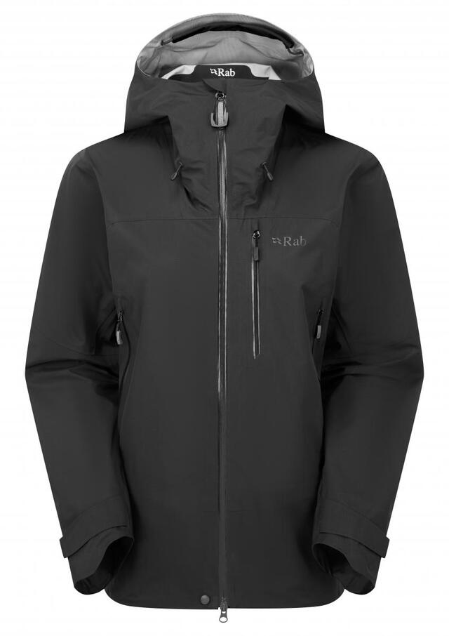 Rab Firewall Mountain Jacket Dame  12 Black 